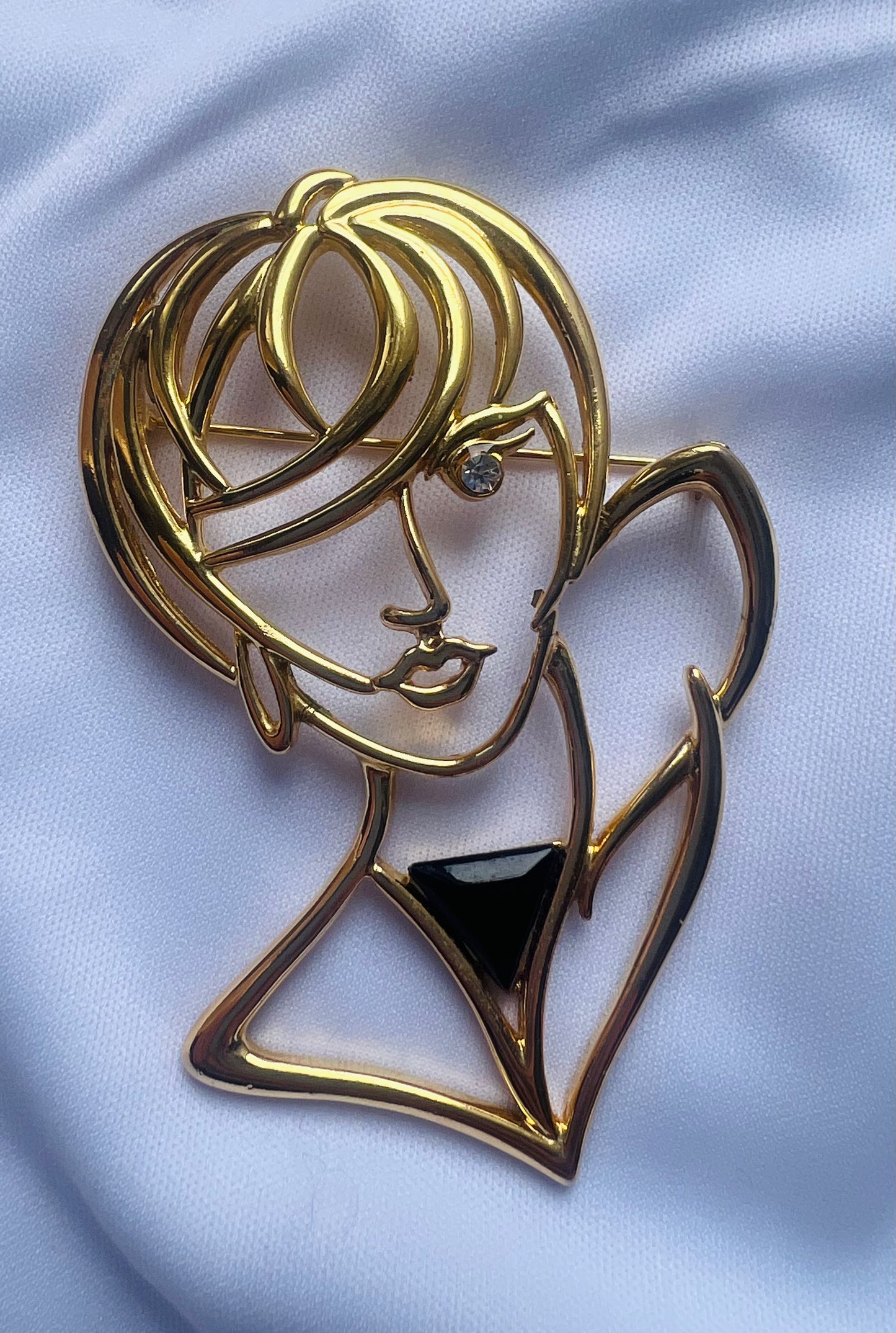 80s Gay Lady Brooch