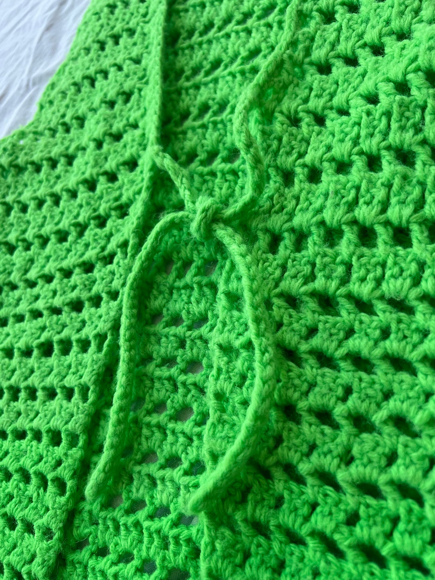 Crochet vest