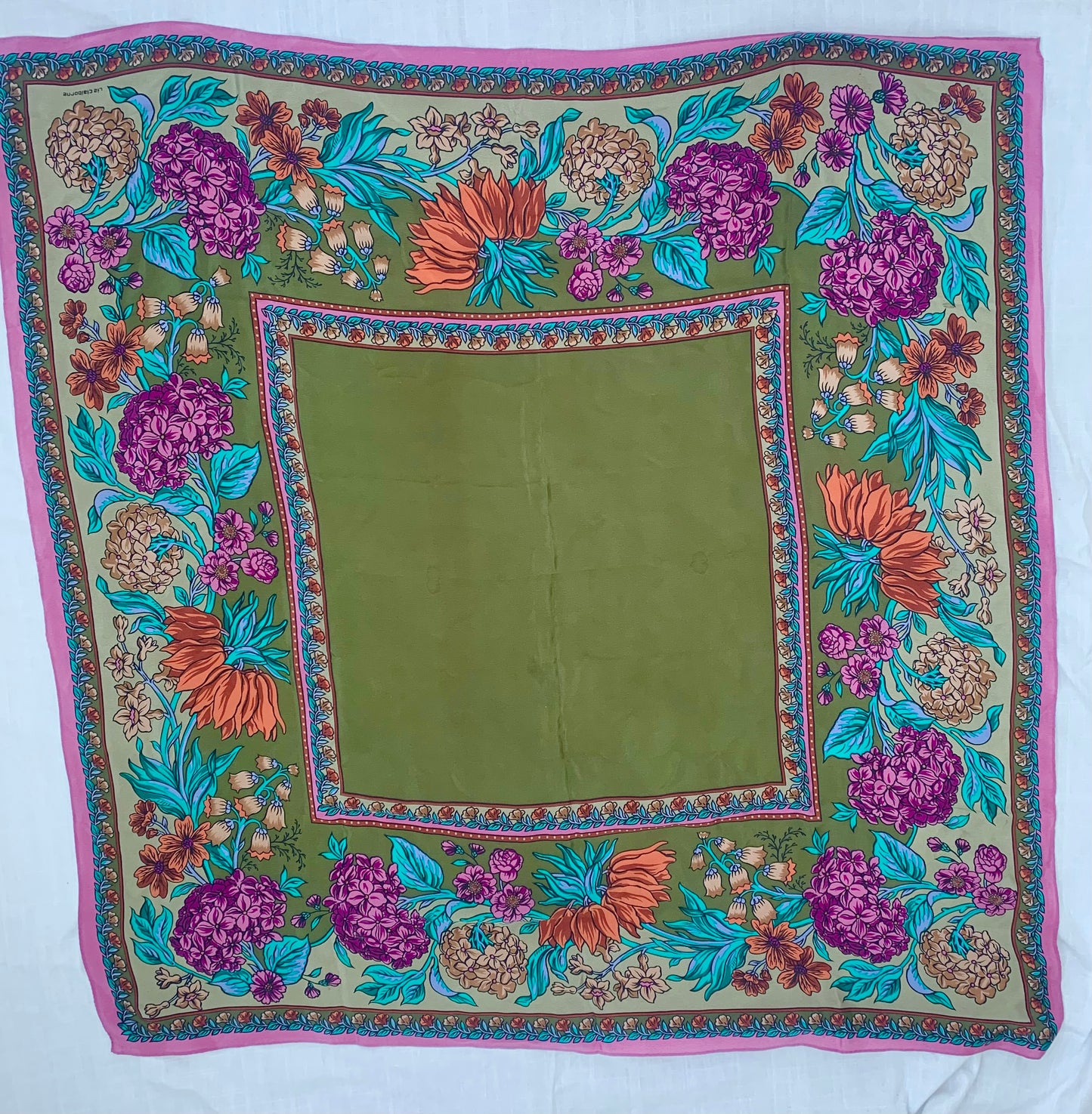 Liz Claiborne Paper thin Silk scarf