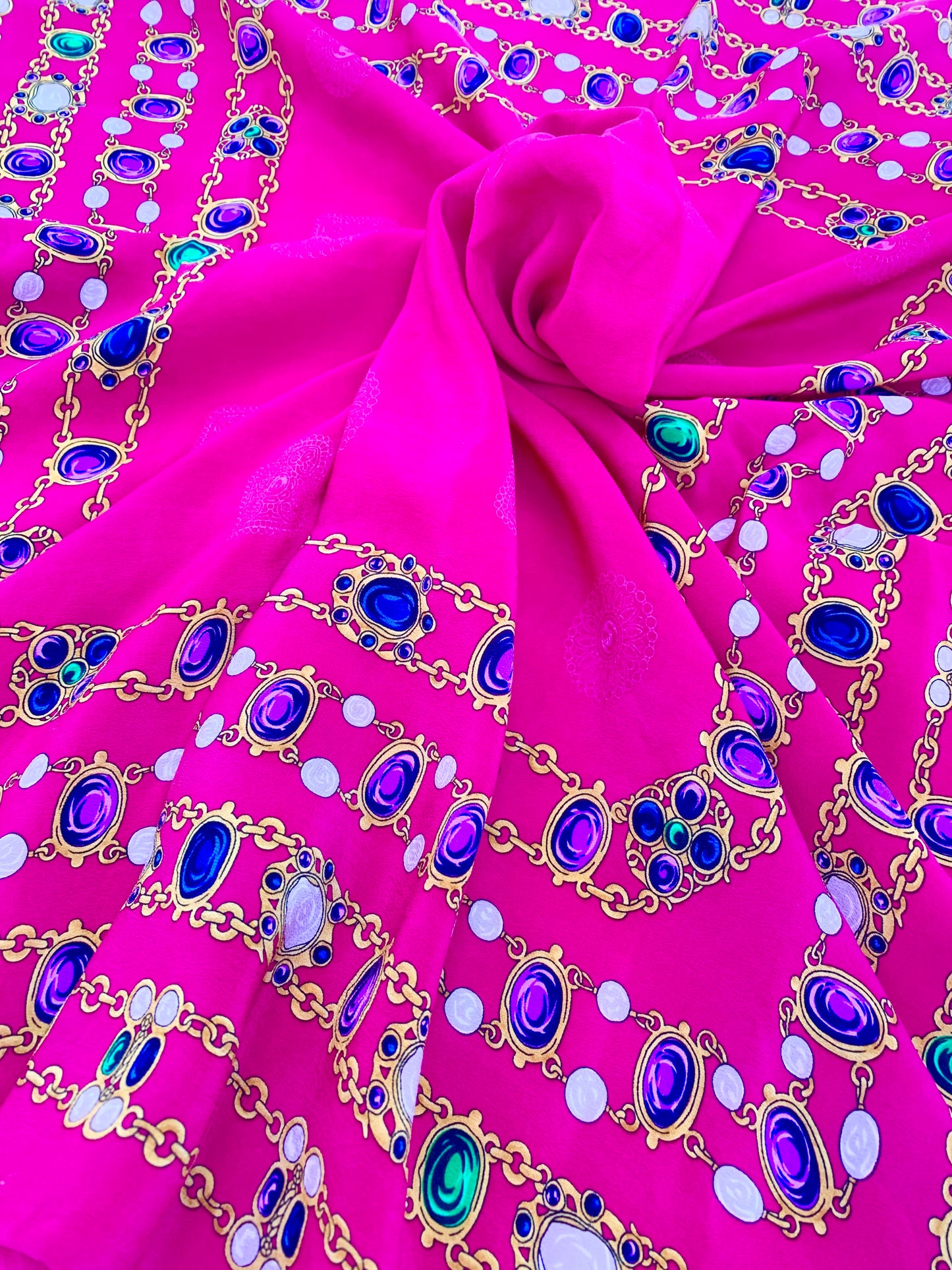 Queens Jewels Silk Scarf