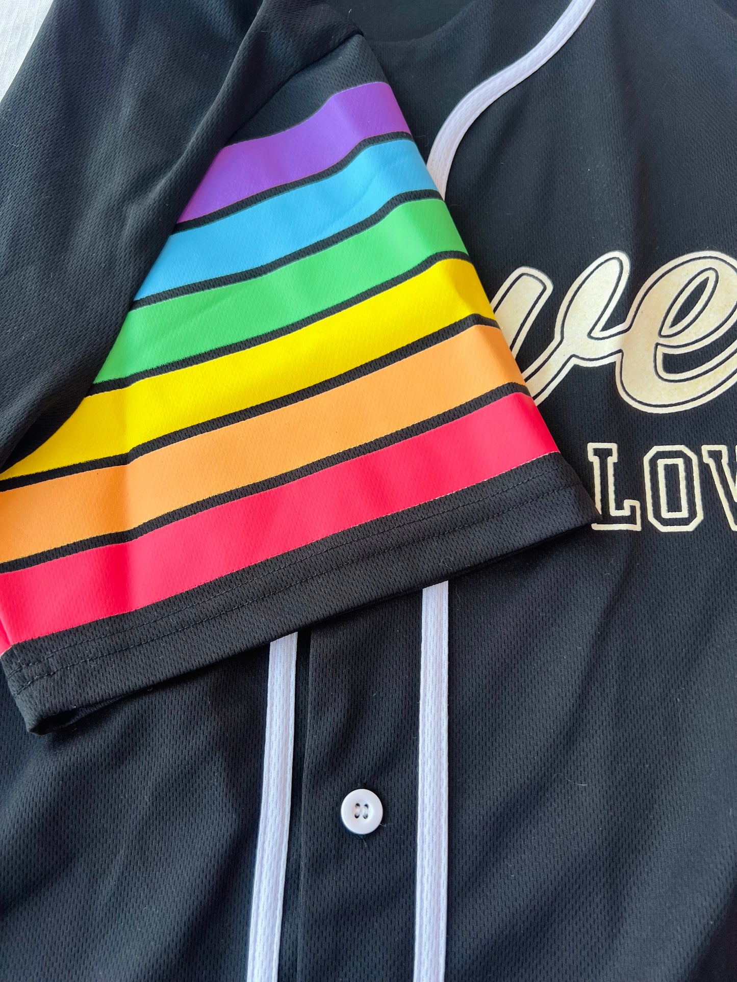Love is Love baseball shirt