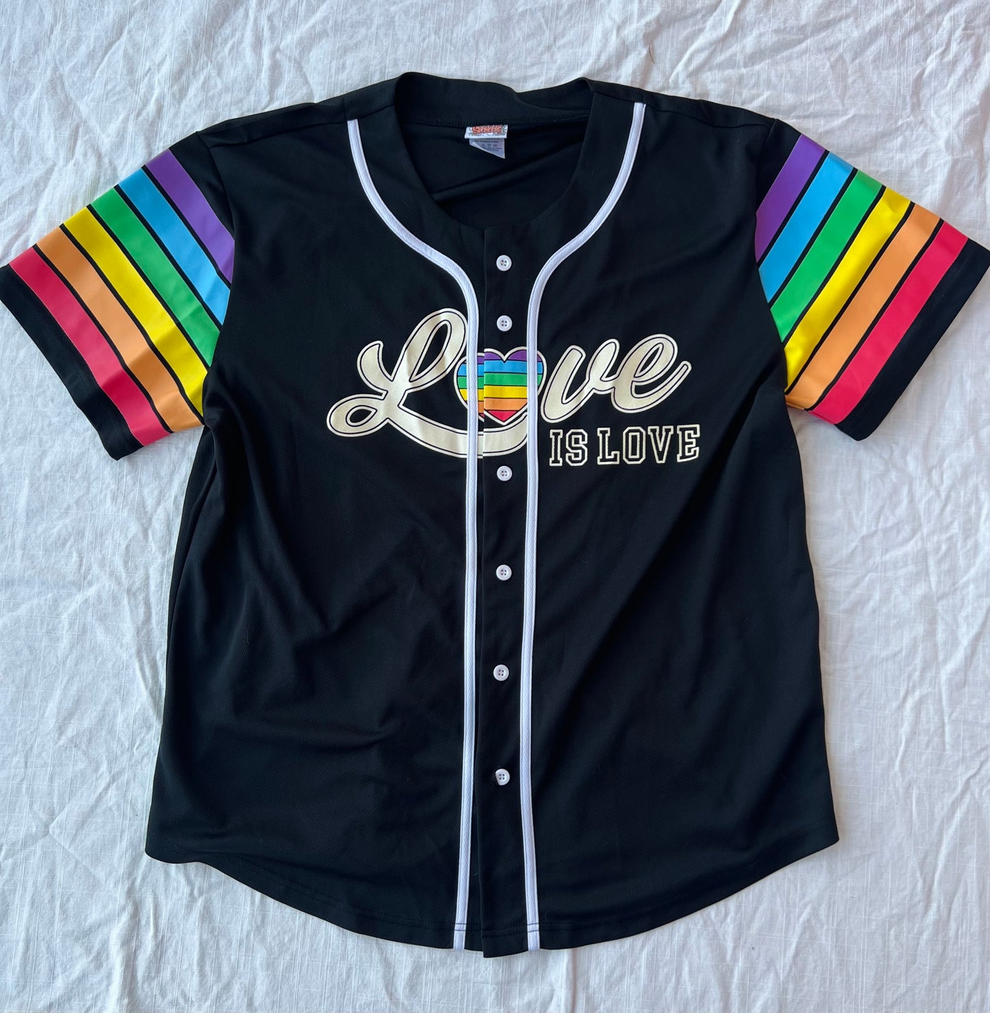Love is Love baseball shirt