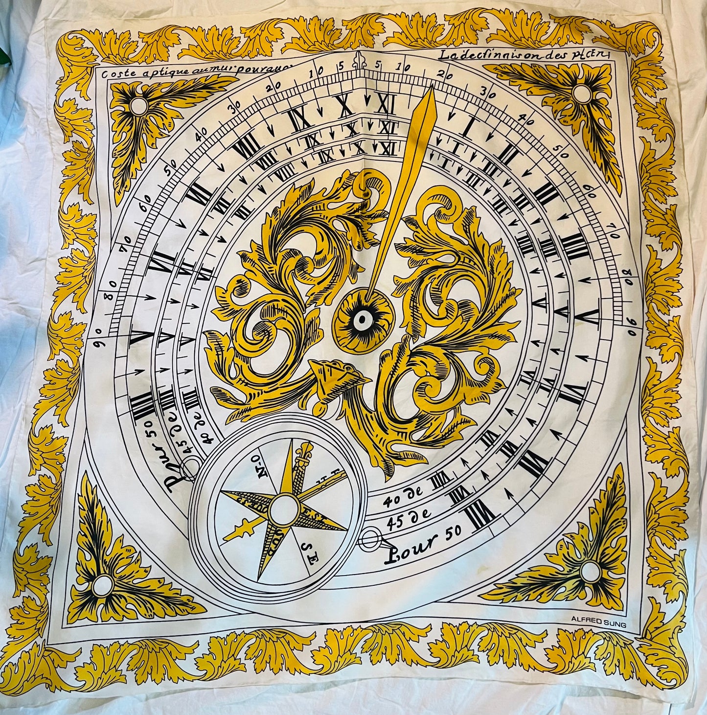 Large Sundial Scarf