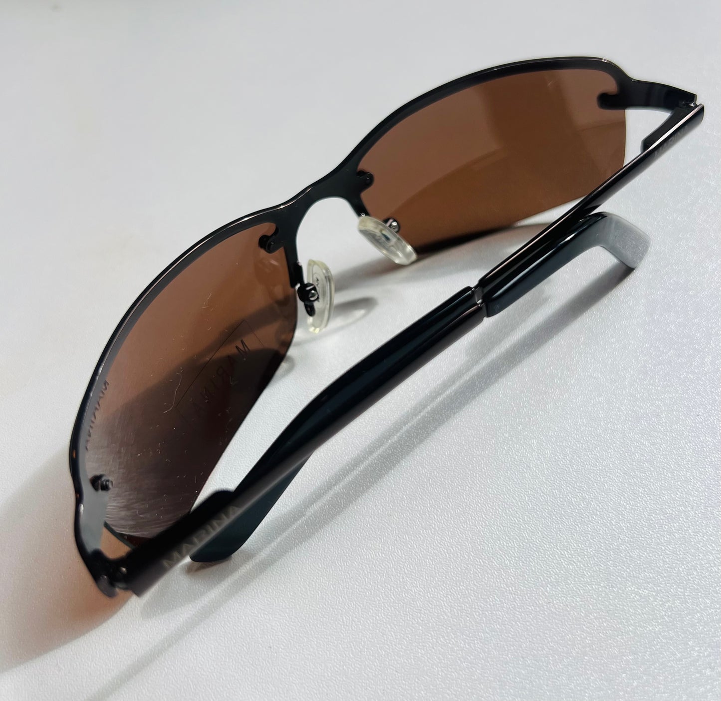 Marina Curved Frame Sunglasses