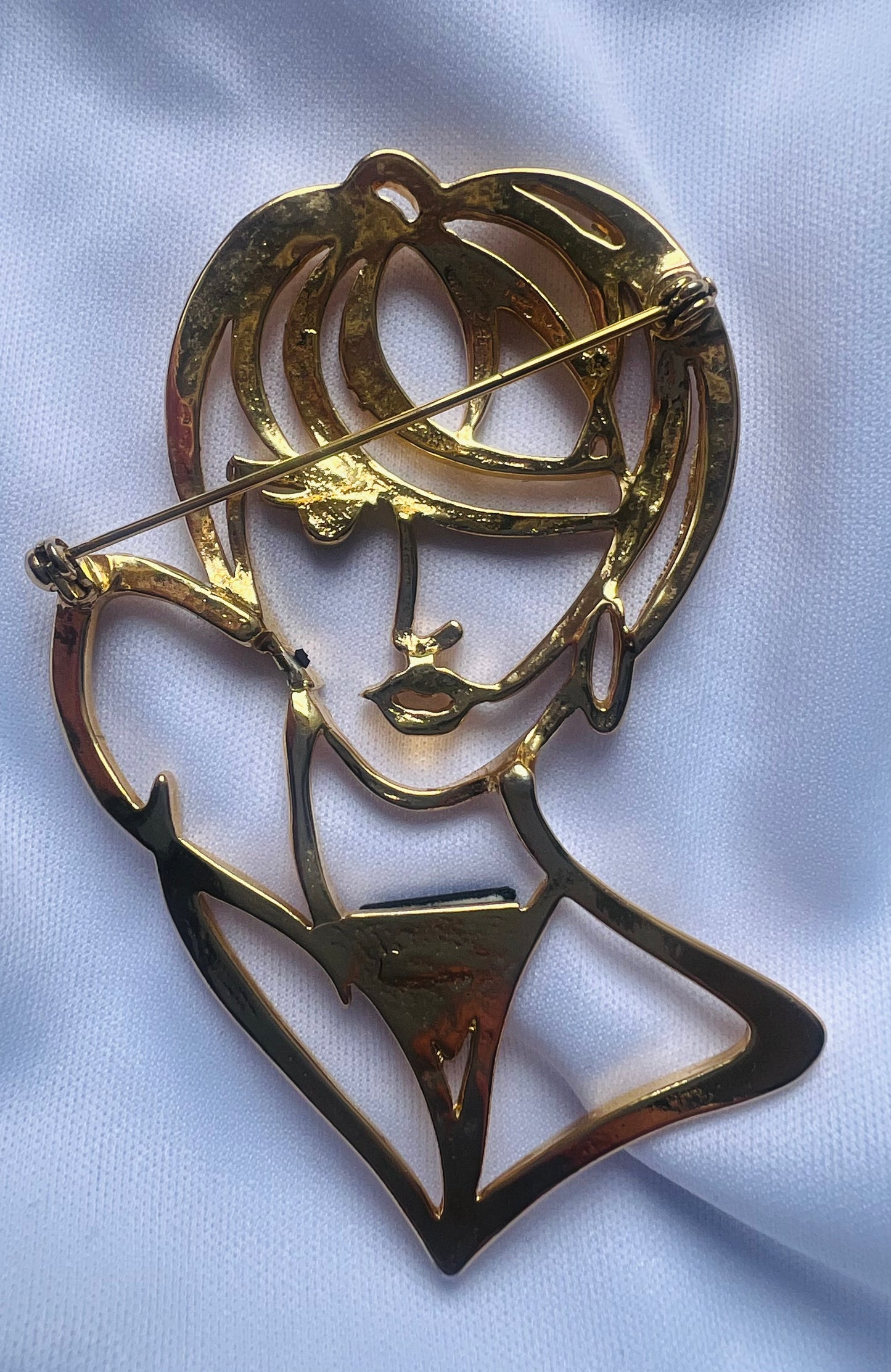 80s Gay Lady Brooch