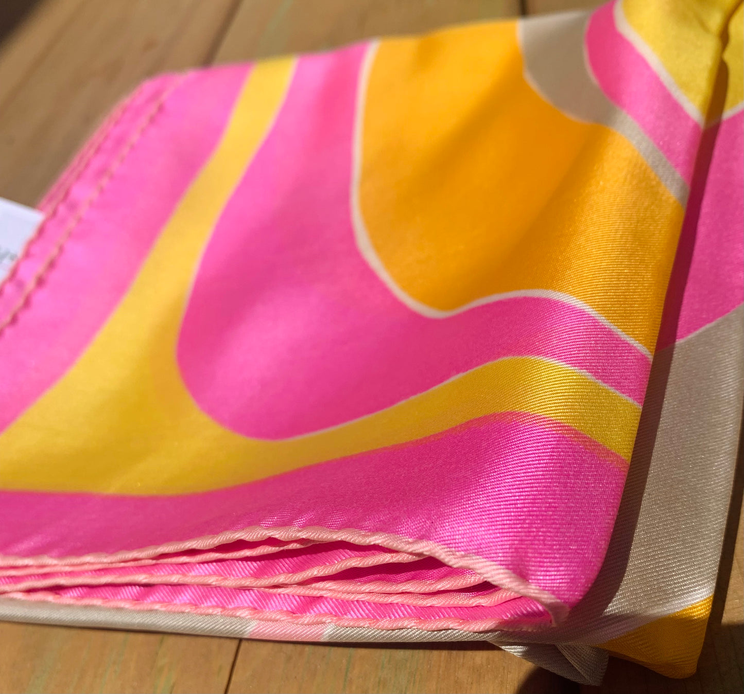 Hawaiian Sunset Silk Scarf
