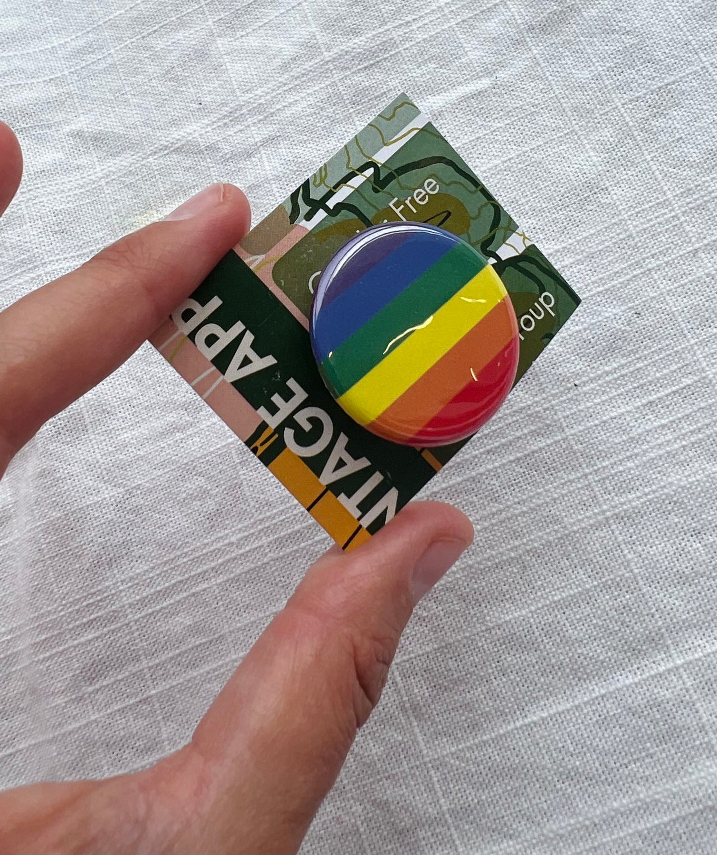 Pride button