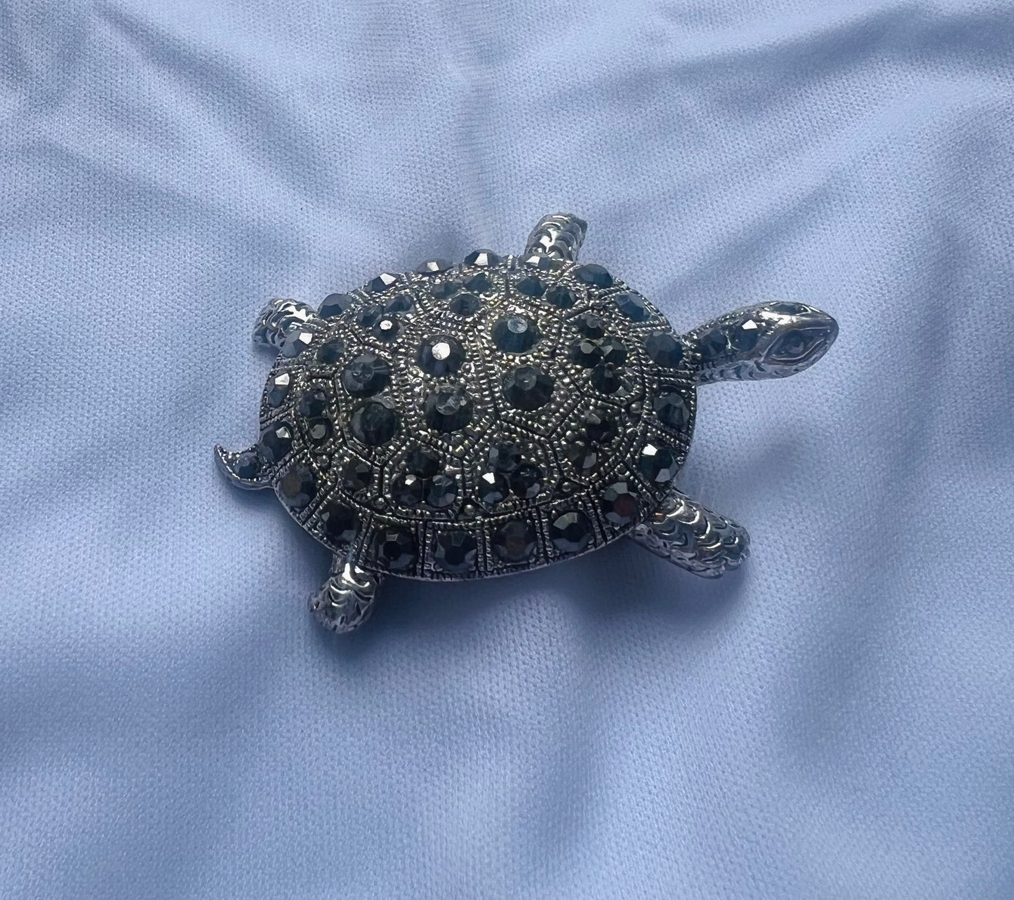 Curious Disco Ball Turtle Pin