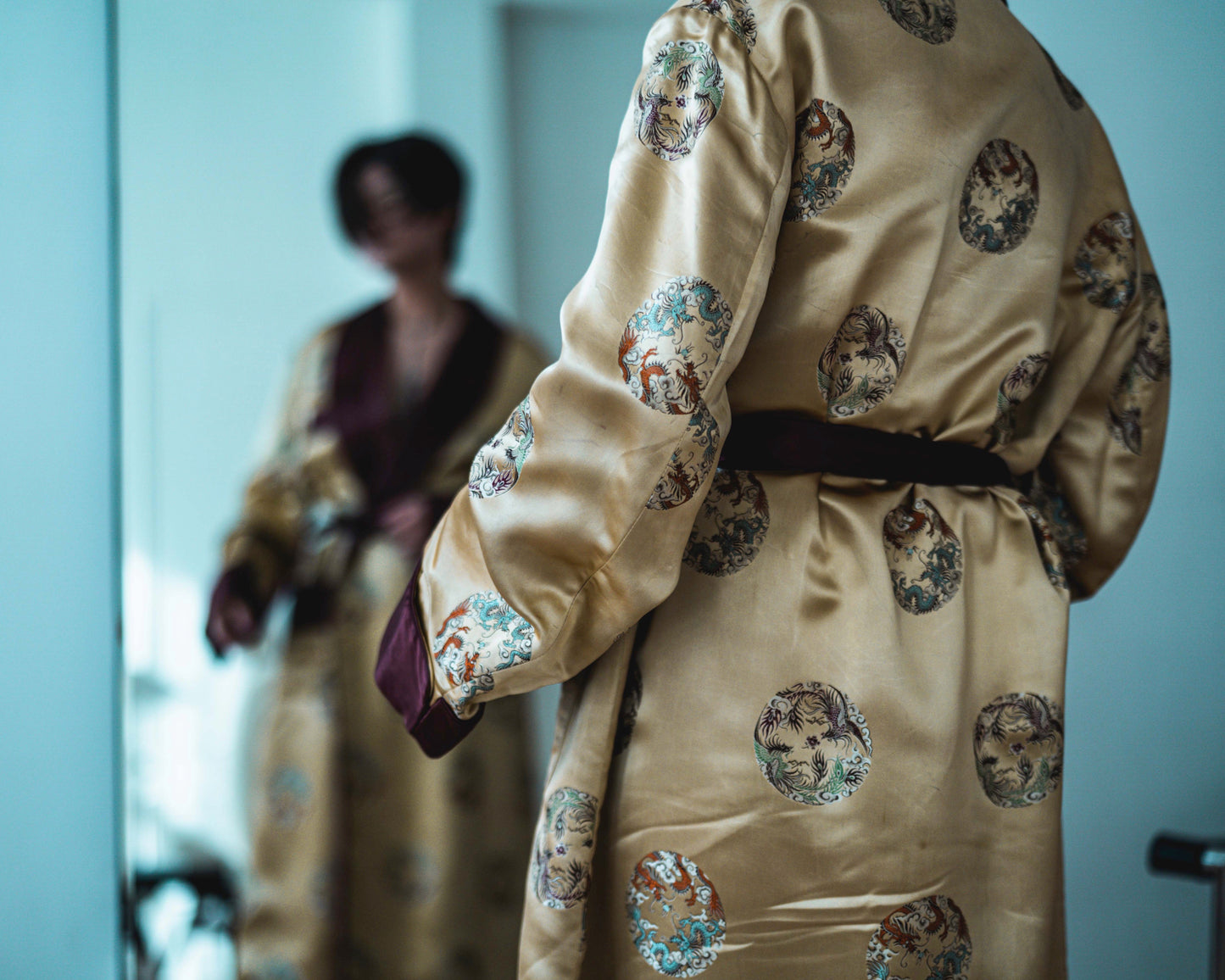 Sirius Silk Smoking Jacket