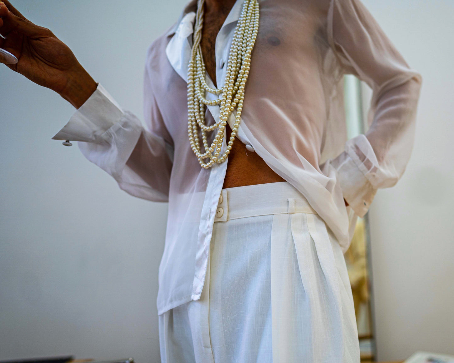 Altair Sheer Blouse
