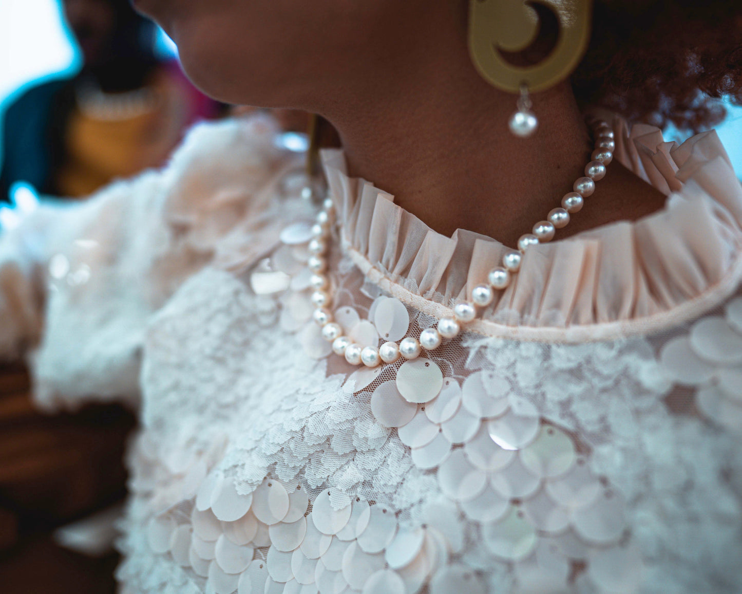 Polaris Sequin Blouse