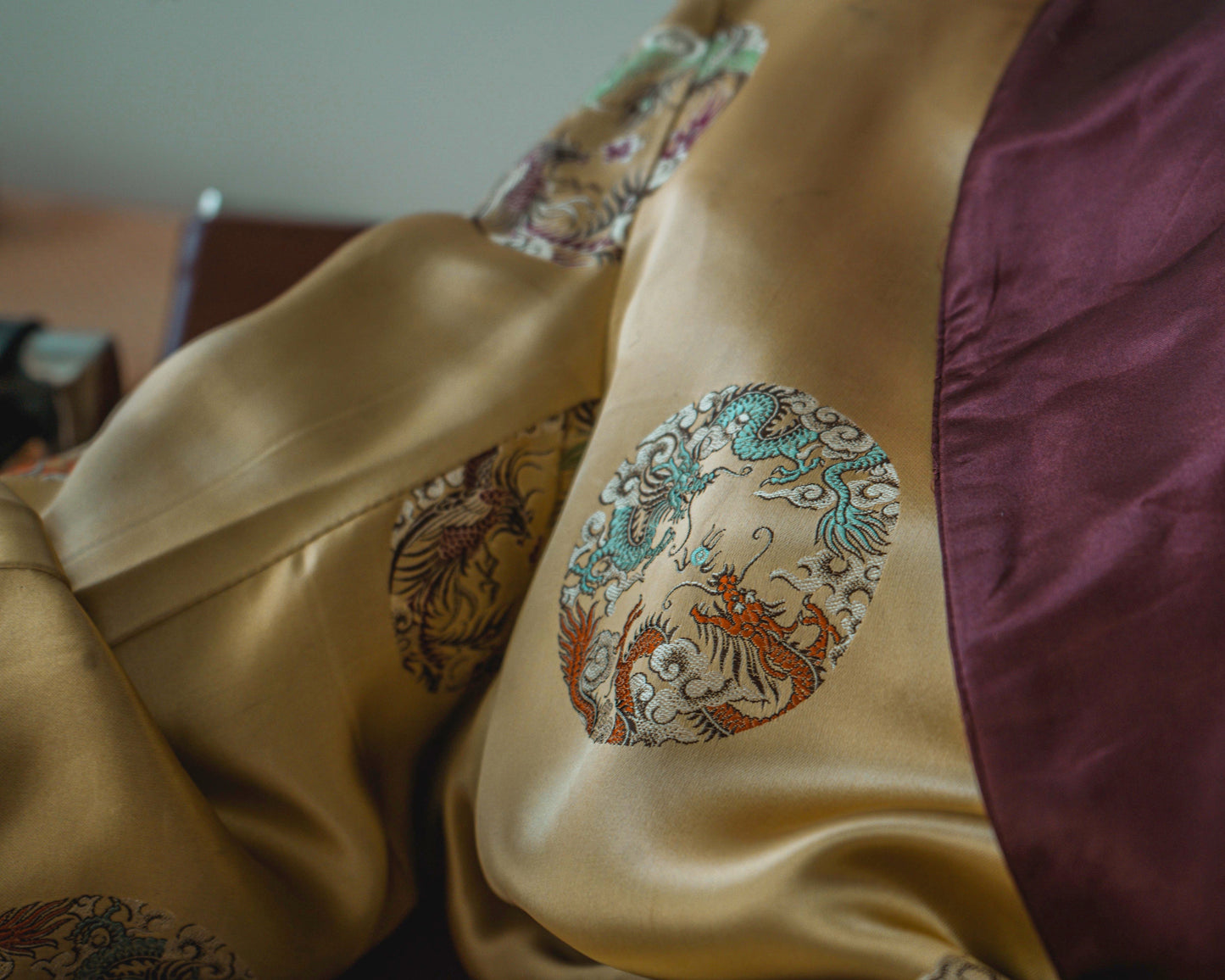 Sirius Silk Smoking Jacket