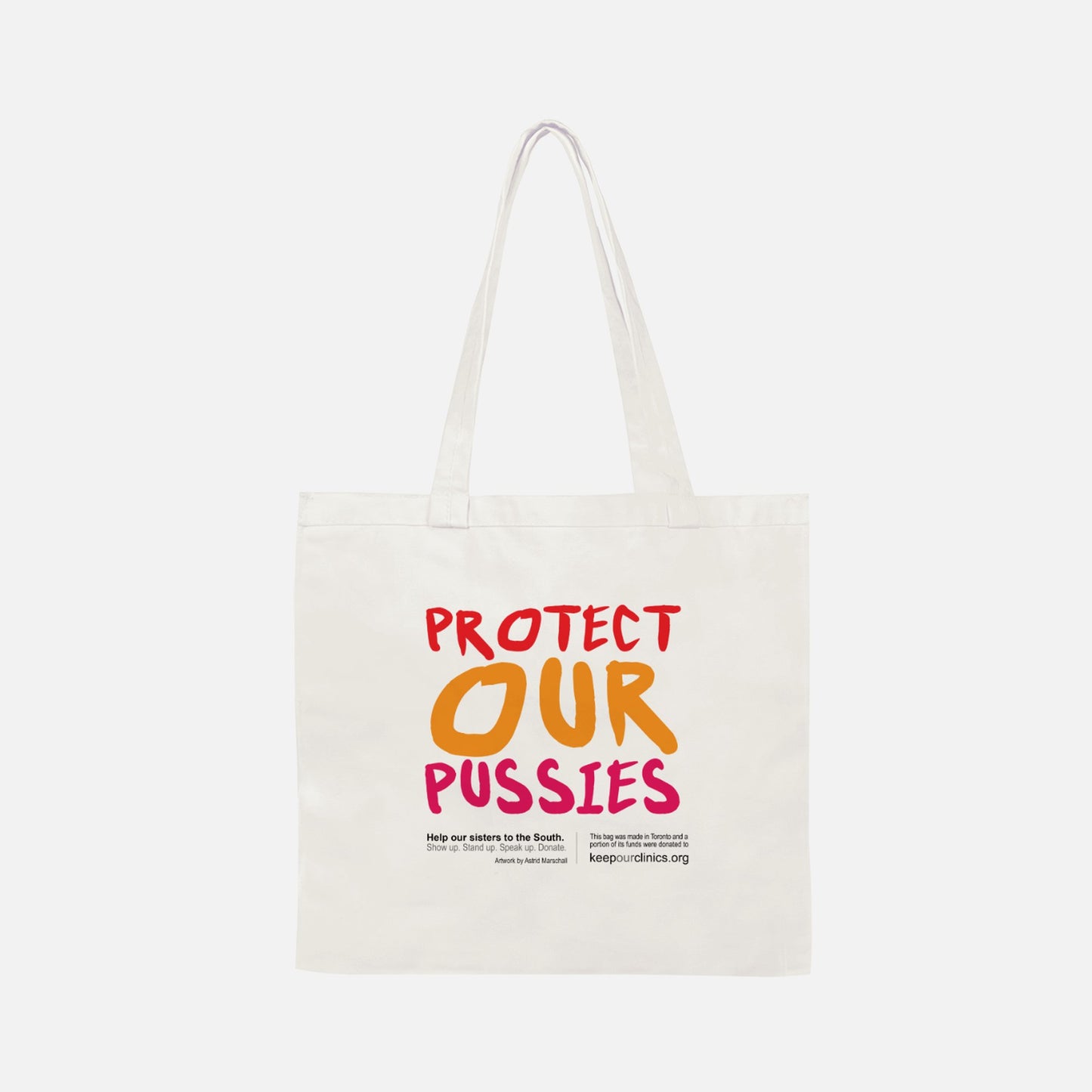 'PROTECT OUR PUSSIES' Boxer Tote