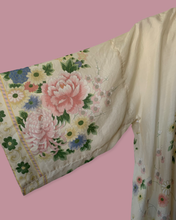 Load image into Gallery viewer, Let Go: Silk Floral Painted Robe