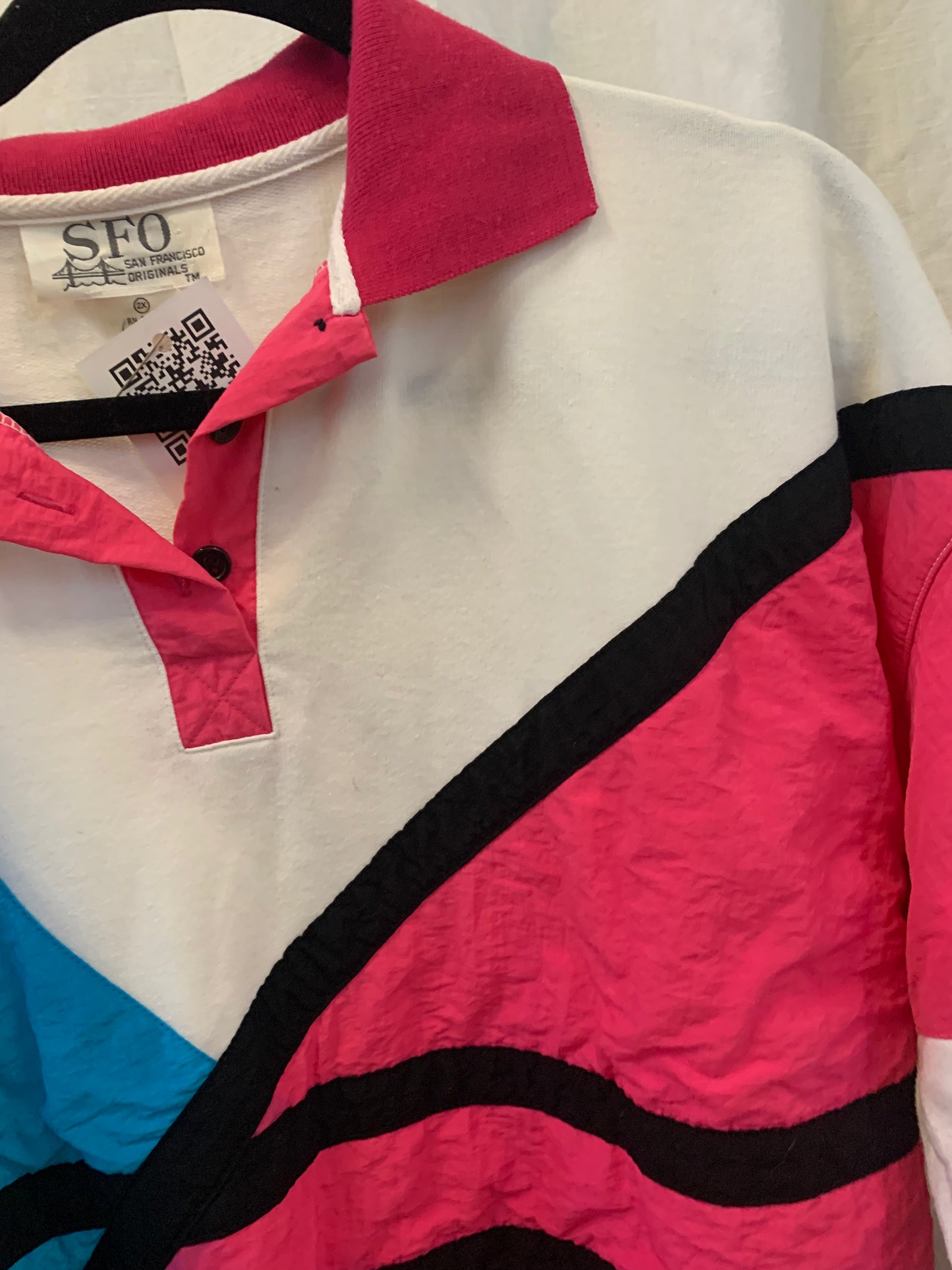 Cotton Candy Color Block Pullover
