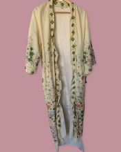 Load image into Gallery viewer, Let Go: Silk Floral Painted Robe