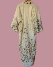 Load image into Gallery viewer, Let Go: Silk Floral Painted Robe
