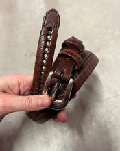 Load image into Gallery viewer, Chocolate Braided belt
