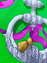 Load image into Gallery viewer, Kelly Green Hermes Silk Scarf
