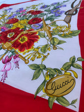 Load image into Gallery viewer, Gucci Floral silk scarf
