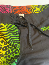 Load image into Gallery viewer, Rainbow leopard surf shorts
