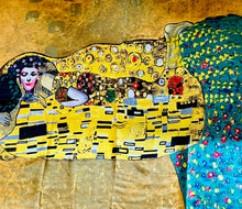 Load image into Gallery viewer, Klimt artwork silk
