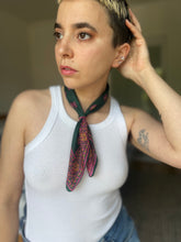 Load image into Gallery viewer, Indian silk bandana
