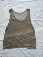 Load image into Gallery viewer, Metallic mesh tank
