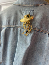 Load image into Gallery viewer, 80s Gay Lady Brooch
