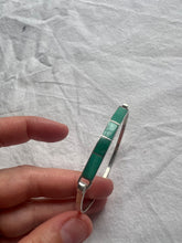 Load image into Gallery viewer, Silver malachite bracelet

