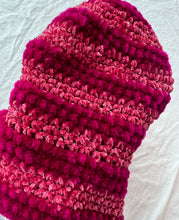 Load image into Gallery viewer, Hot pink knit bucket hat
