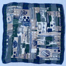 Load image into Gallery viewer, Bill Blass sheer silk Pocket Square
