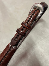 Load image into Gallery viewer, Chocolate Braided belt
