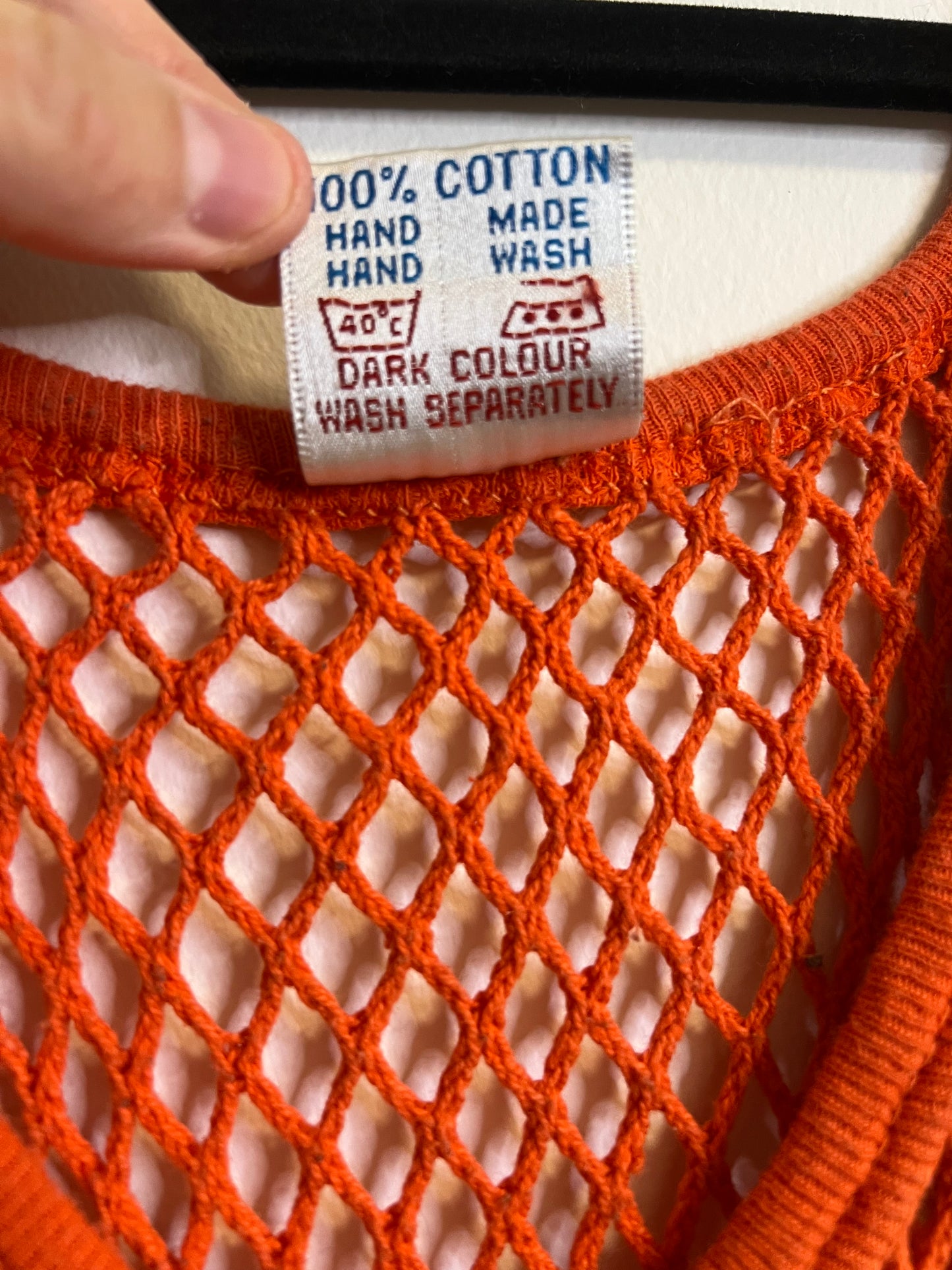 Chaz Bono 1960s cotton sports mesh