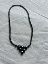 Load image into Gallery viewer, Tetris Magnetite necklace
