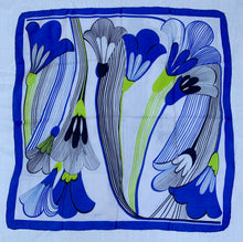 Load image into Gallery viewer, Zebra Florals Silk scarf
