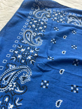 Load image into Gallery viewer, True blue bandana
