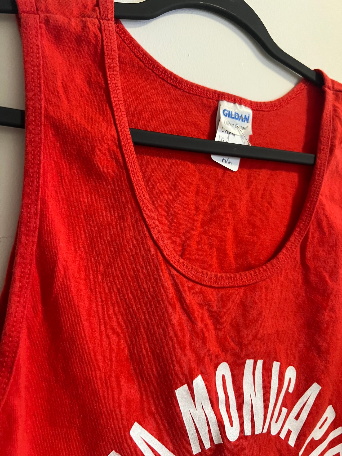 Freddie Mercury cotton crop lifeguard tank