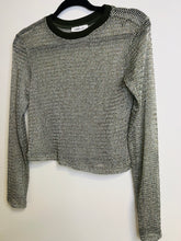 Load image into Gallery viewer, Jodie Foster shimmer mint mesh sleeves
