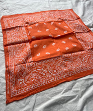 Load image into Gallery viewer, Soft orange bandana
