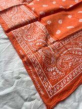 Load image into Gallery viewer, Soft orange bandana
