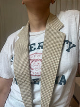 Load image into Gallery viewer, Houndstooth lapel
