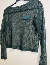 Load image into Gallery viewer, Cynthia Nixon army green mesh
