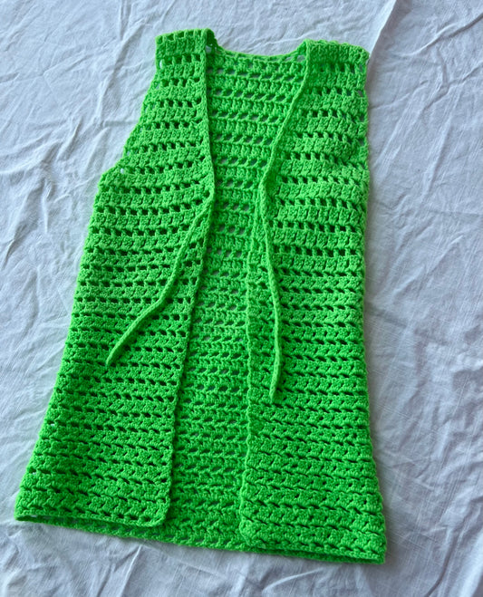 Crochet vest