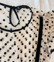 Load image into Gallery viewer, Sheer polka Dot dress
