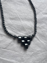 Load image into Gallery viewer, Tetris Magnetite necklace
