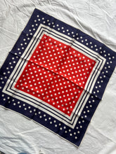 Load image into Gallery viewer, 1960s polka dot bandana

