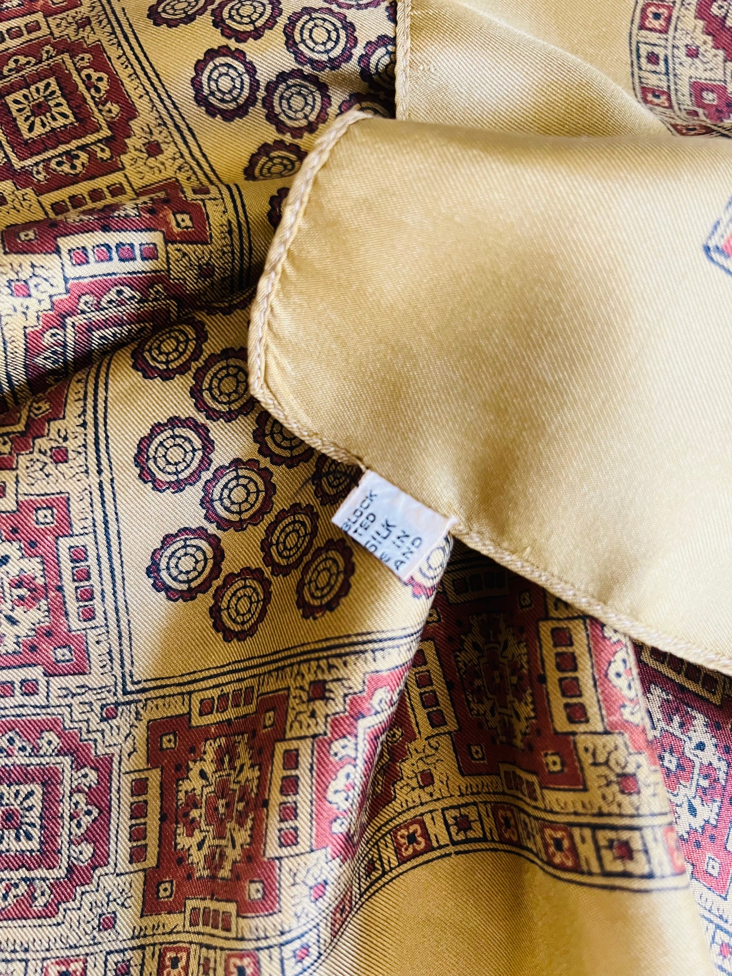 Copper Alexandria silk