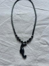 Load image into Gallery viewer, Seahorse magnetite necklace
