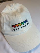 Load image into Gallery viewer, Love for all baseball hat
